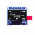 6 Pin 128x64 White OLED Display Module